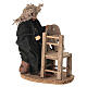 Ripara sedia 10-12 cm presepe napoletano s3