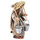 Porteuse d'eau avec seaux en tôle 12 cm crèche napolitaine s3