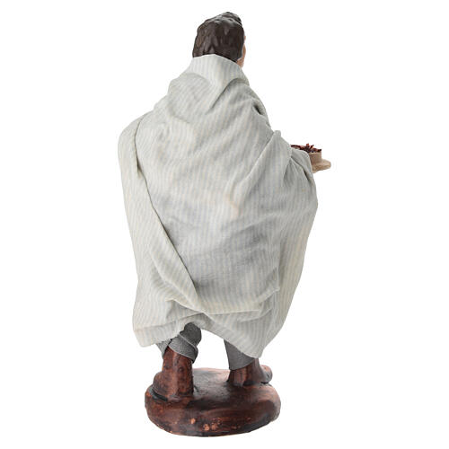 Camarero estatuilla belén napolitano terracota 14 cm 4