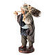 Drwal ze słomą na ramionach - figurka 14 cm, szopka neapolitańska s2