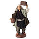 Hombre con barril 14 cm belén napolitano terracota s1