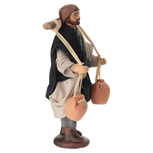 Aguador estatuilla belén napolitano 16 cm terracota 3