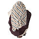 Vieil homme assis crèche napolitaine terre cuite 12-14 cm s4