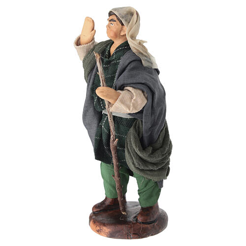 Man calling for 14 cm Neapolitan Nativity Scene 2
