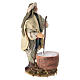 Statuina terracotta ricottaio presepe napoletano 16 cm s3