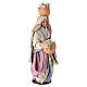 Anciã transporta roupas 18 cm terracota presépio napolitano s3