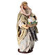 Statuina donna con gallina terracotta presepe napoletano 14 cm s2