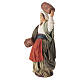 Femme avec tonneau en terre cuite crèche napolitaine 14 cm s2