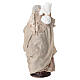 Statuina terracotta Donna con sacco 14 cm presepe napoletano s4