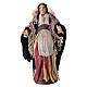 Femme enceinte en terre cuite pour crèche napolitaine 14 cm s1