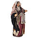 Femme enceinte en terre cuite pour crèche napolitaine 14 cm s3