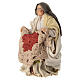 Figurka starszej kobiety z chustą – szopka neapolitańska 12–14 cm s2