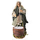 Statuina della Ricottaia presepe napoletano 16 cm s1