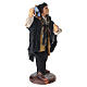 Statuina uomo con tamburello terracotta 14 cm presepe napoletano s3