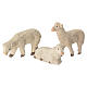 Owce - figurki do szopki neapolitańskiej 8–10 cm, zestaw 3 sztuk, 3 cm s2