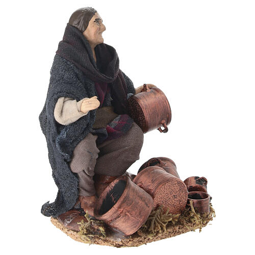 Potier pour crèche napolitaine 10-12 cm 3