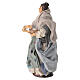 Femme avec pain crèche napolitaine 15 cm terre cuite s3