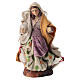 Mujer con gallinas figura belén napolitano 10 cm s1