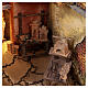 Lighted Naples Village Alleyways, 80x60x60 cm, Neapolitan Nativity for 8-10 cm Figurines s12