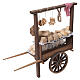 Wooden bread cart with assorted loaves for 18-20 cm Neapolitan Nativity Scene s7