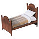 Single bed for 12 cm Neapolitan Nativity Scene, 9x7x14 cm s1