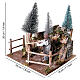 Animated woodcutter, 20x20x18 cm, for 10 cm Neapolitan Nativity Scene s2