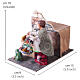 Fruttivendola 10x9x15 cm movimento presepe napoletano 10 cm s2