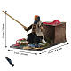 Pescatore 10x9x15 cm movimento presepe napoletano 10 cm s2