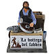 Bottega del fabbro 10x7x15 cm presepe napoletano 10-12 cm s1