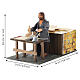 Falegname 10x10x15 movimento presepe napoletano 10-12 cm s2