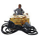 Falegname 10x10x15 movimento presepe napoletano 10-12 cm s4