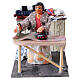 Woman ironing, animated character for 10-12 cm Neapolitan Nativity Scene, 10x7x15 cm s1