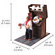Oste con piatto 13x9x15 cm movimento presepe napoletano 10 cm s2