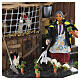 Contadina e coniglio 15x20x18 cm movimento presepe napoletano 10 cm s5