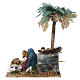 Cammelliere a riposo con cammello 20x15x15 cm movimento presepe napoletano 8-10 cm s5