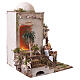 Casa araba 30x25x25 cm con mestieri presepe napoletano 10-12 cm s4