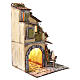 18th-century style houses with stall, 37x25x25 cm, Neapolitan Nativity Scene for 8-10 cm figurines s4