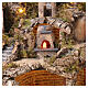 Village pour crèche napolitaine 10 cm avec four et fontaine 60x100x60 cm s5