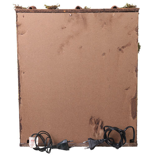Portico con fontana 40x35x30 cm presepe napoletano 18 cm 5