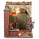 Portico con fontana 40x35x30 cm presepe napoletano 18 cm s1