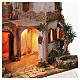 Casa stile arabo con fontana 43x70x40 cm presepe napoletano 8-10 cm s6