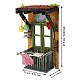 Balcony decorated with fruit, 20x10x10 cm, for Neapolitan Nativity Scene 10-12 cm s2