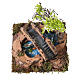 Scena laghetto grande 20x20x20 cm presepe napoletano 8 cm s6