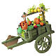 Carro con ortaggi 7x7x10 cm presepe napoletano 8-10 cm s3