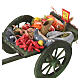 Carro pesce 5x7x13 cm presepe napoletano 10-12 cm s2