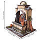 Fontana con arco 27x25x20 cm presepe napoletano 10 cm s2