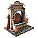 Fontana con arco 27x25x20 cm presepe napoletano 10 cm s4