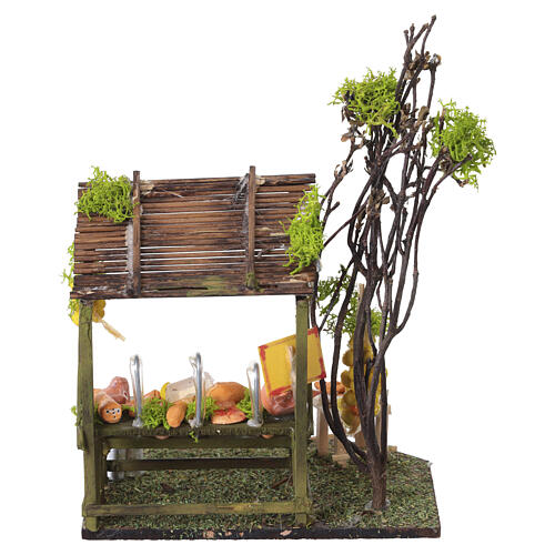 Banco carne 20x15x10 cm presepe napoletano 8 cm 5