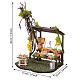 Banco carne 20x15x10 cm presepe napoletano 8 cm s3