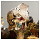 Borgo presepe pasquale scena Crocifissione e Resurrezione con statue 35x50x40 cm MODULO 8 s4